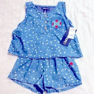 🍋2 for $10🍋 NWT Cute Girl One Piece Romper.  5T.